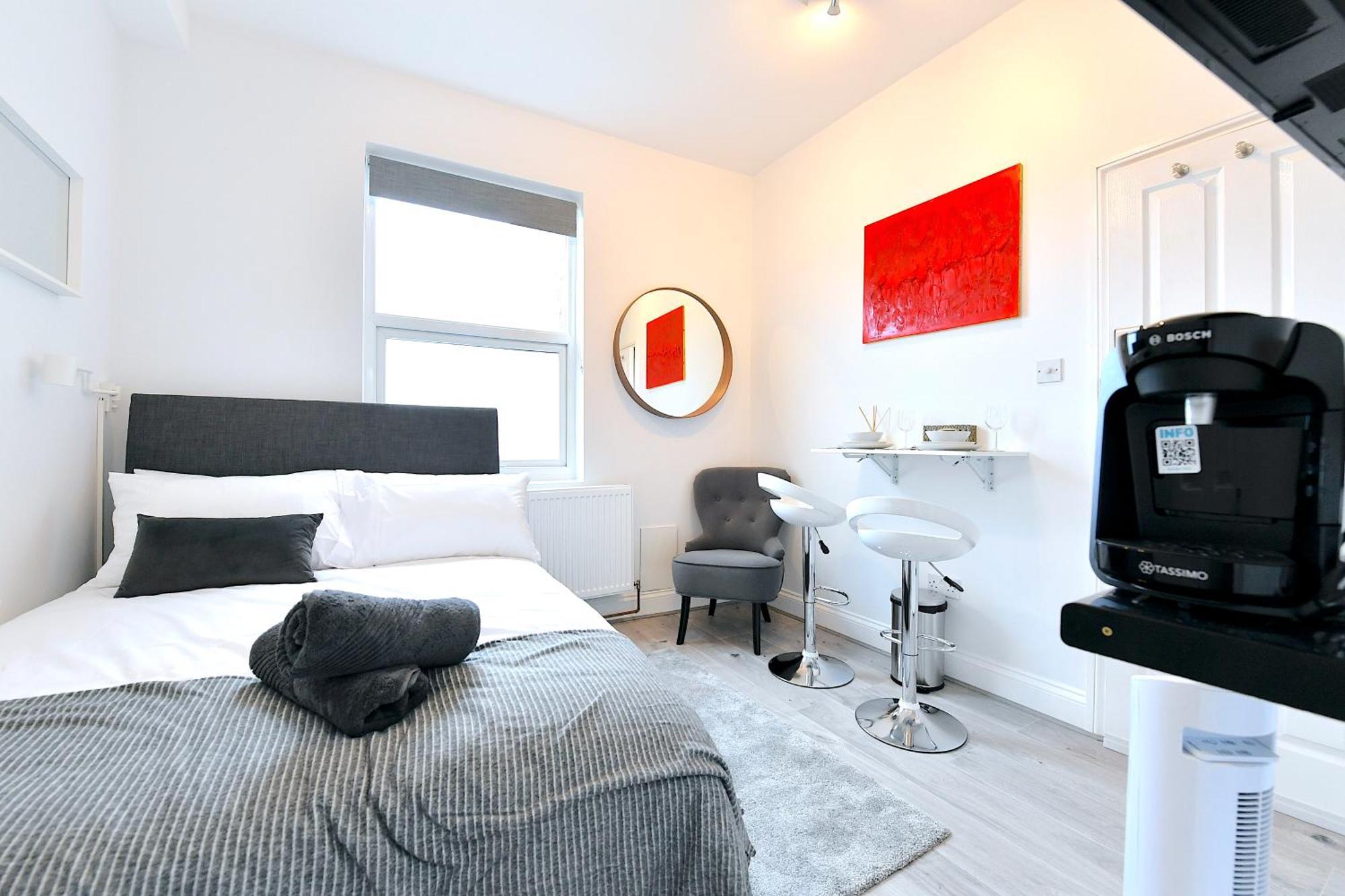 Central London Luxury Studios Fulham Close To Underground Newly Refurbished Exterior photo
